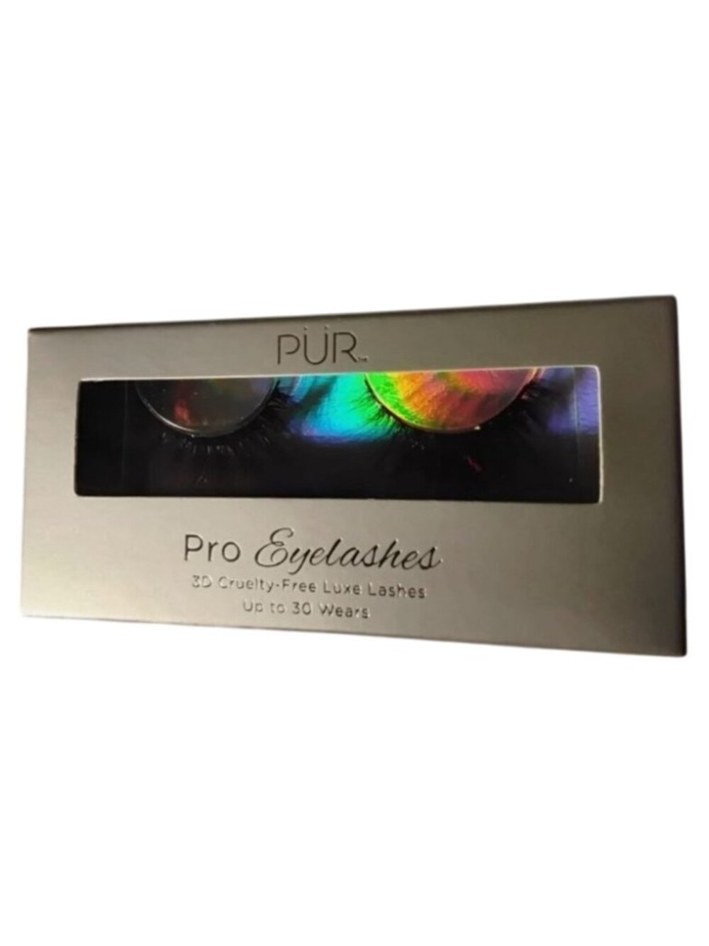Pur Cosmetics 3D Diva Lux Lashes Faux False Falsies Eyelashes Black